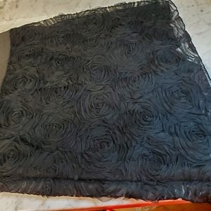 XL black skirt flower tulle design